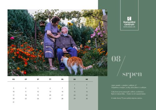 Benefiční kalendář na rok 2026